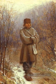  ivan tableau - Meditateur démocratique Ivan Kramskoi